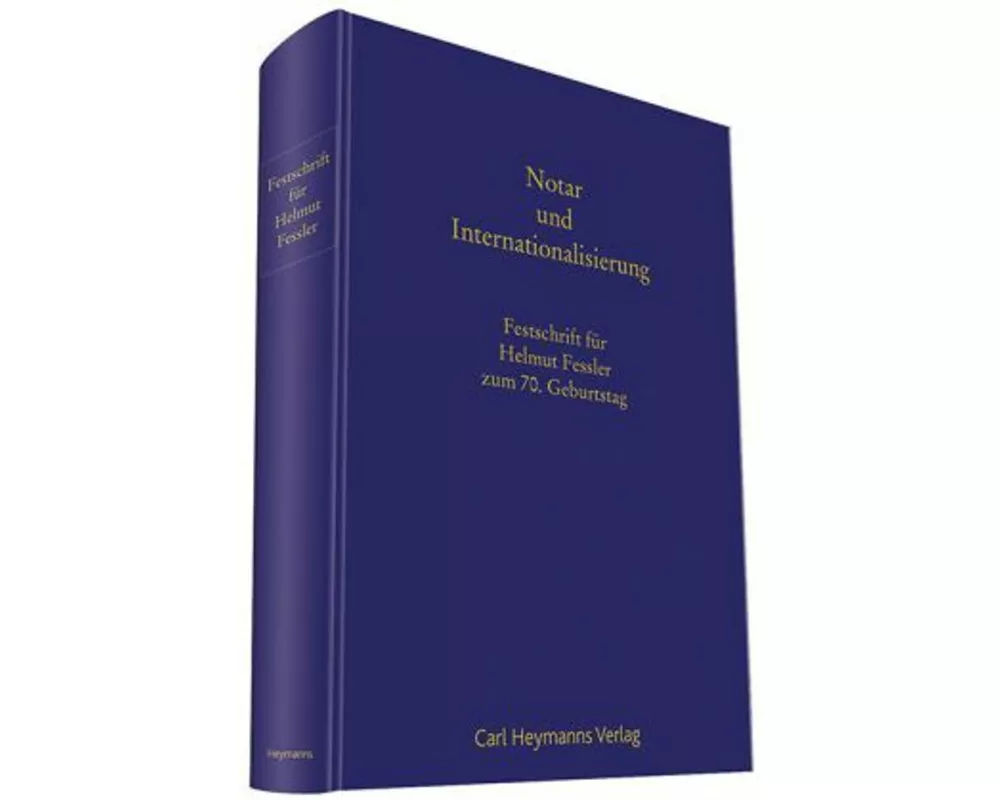 Festschrift für Helmut Fessler