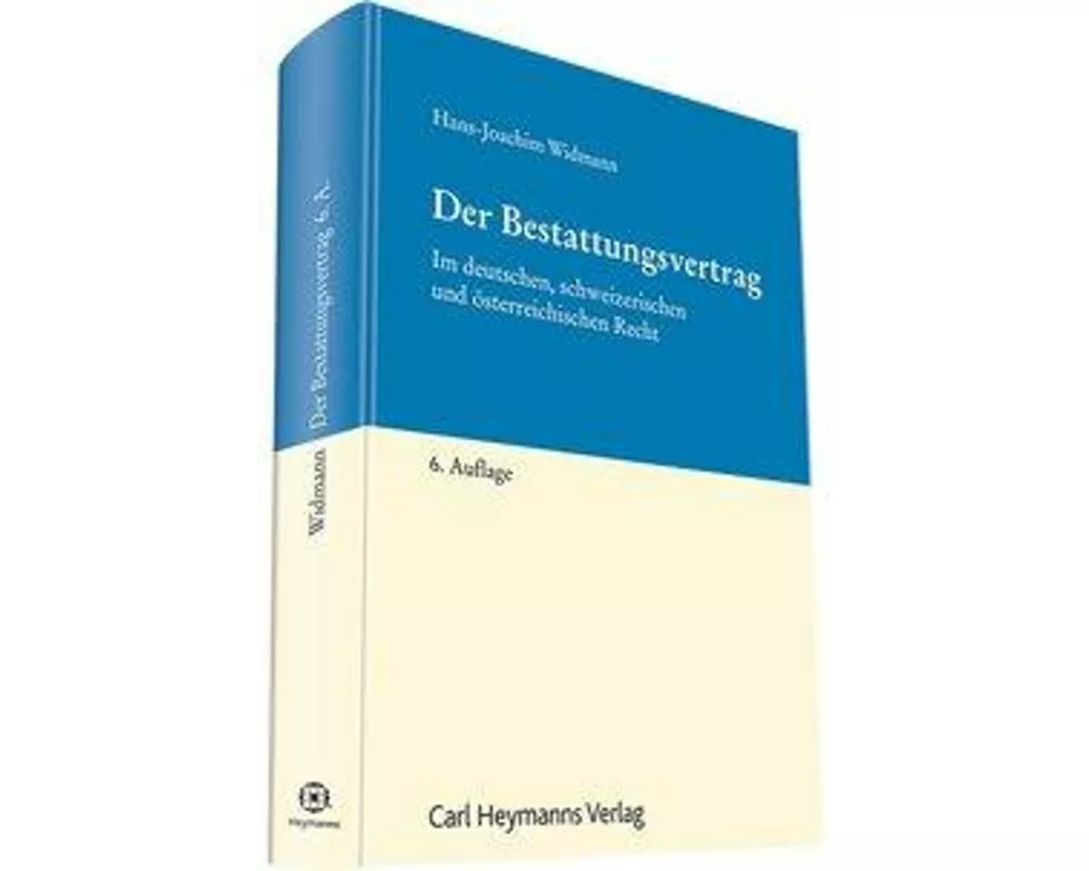 Der Bestattungsvertrag