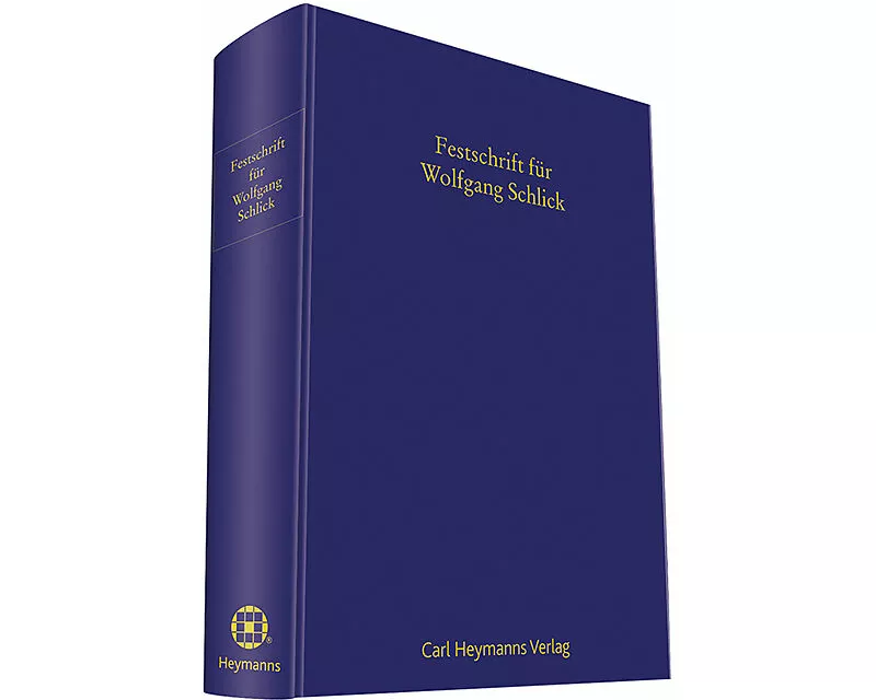 Festschrift für Wolfgang Schlick zum 65. Geburtstag