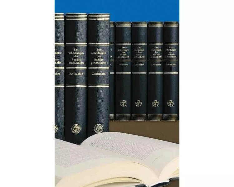 Entscheidungen des Bundesgerichtshofes in Zivilsachen BGHZ / Entscheidungen des Bundesgerichtshofes in Zivilsachen BGHZ
