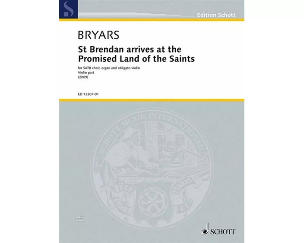 St Brendan arrives at the Promised Land of the Saints