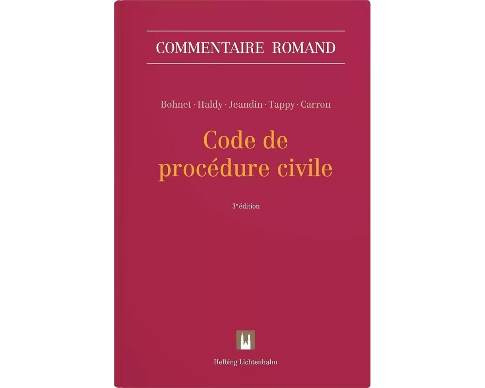 Code de procédure civile (CPC)