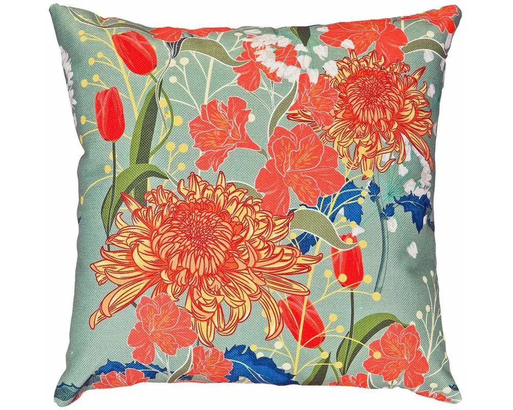 Kissenhülle »Chrysantheme«