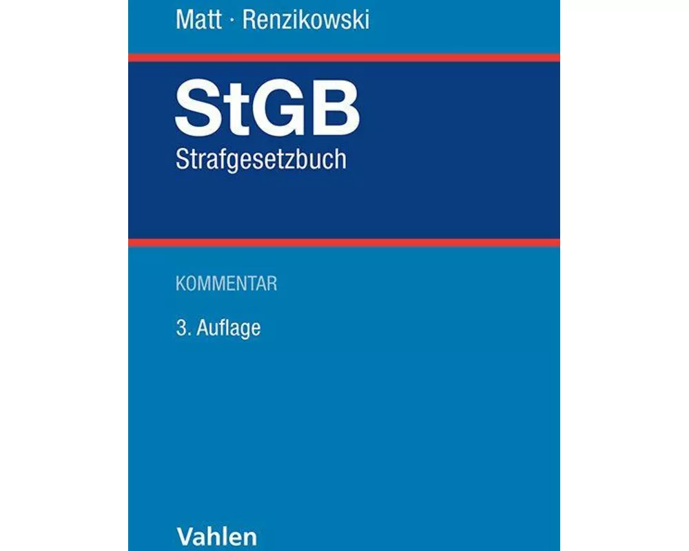 Strafgesetzbuch. StGB