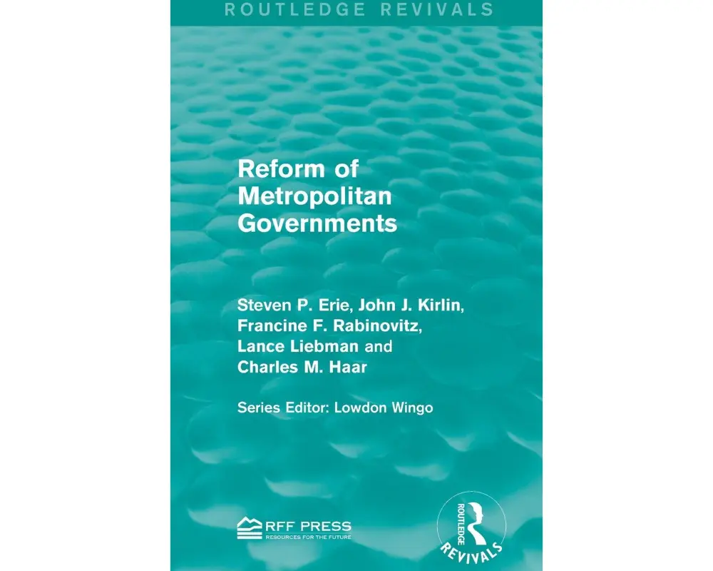 Reform of Metropolitan Governments