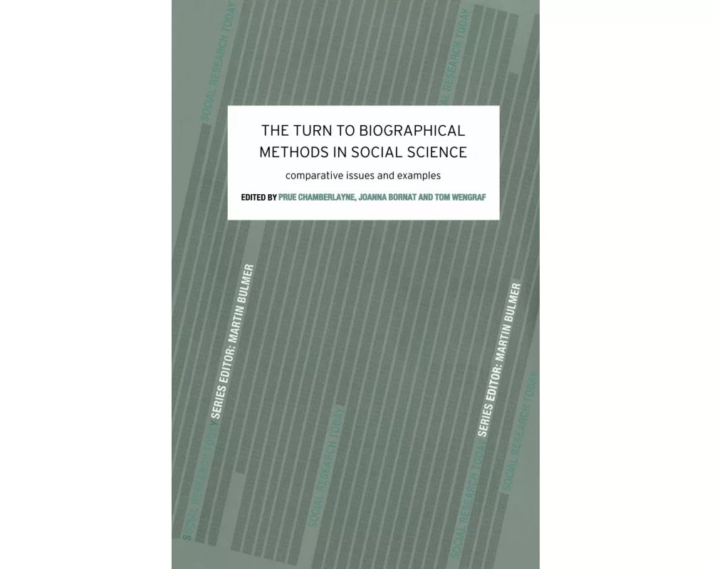 The Turn to Biographical Methods in Social Science