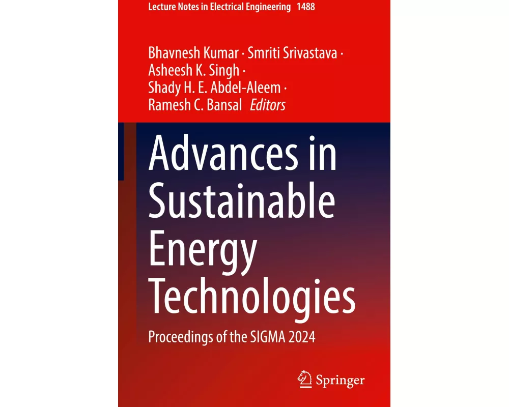 Advances in Sustainable Energy Technologies