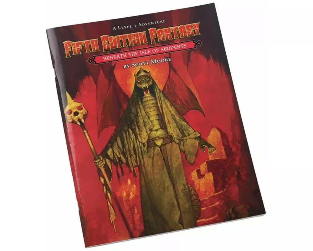 Fifth Edition Fantasy #28: Beneath the Isle of the Serpents