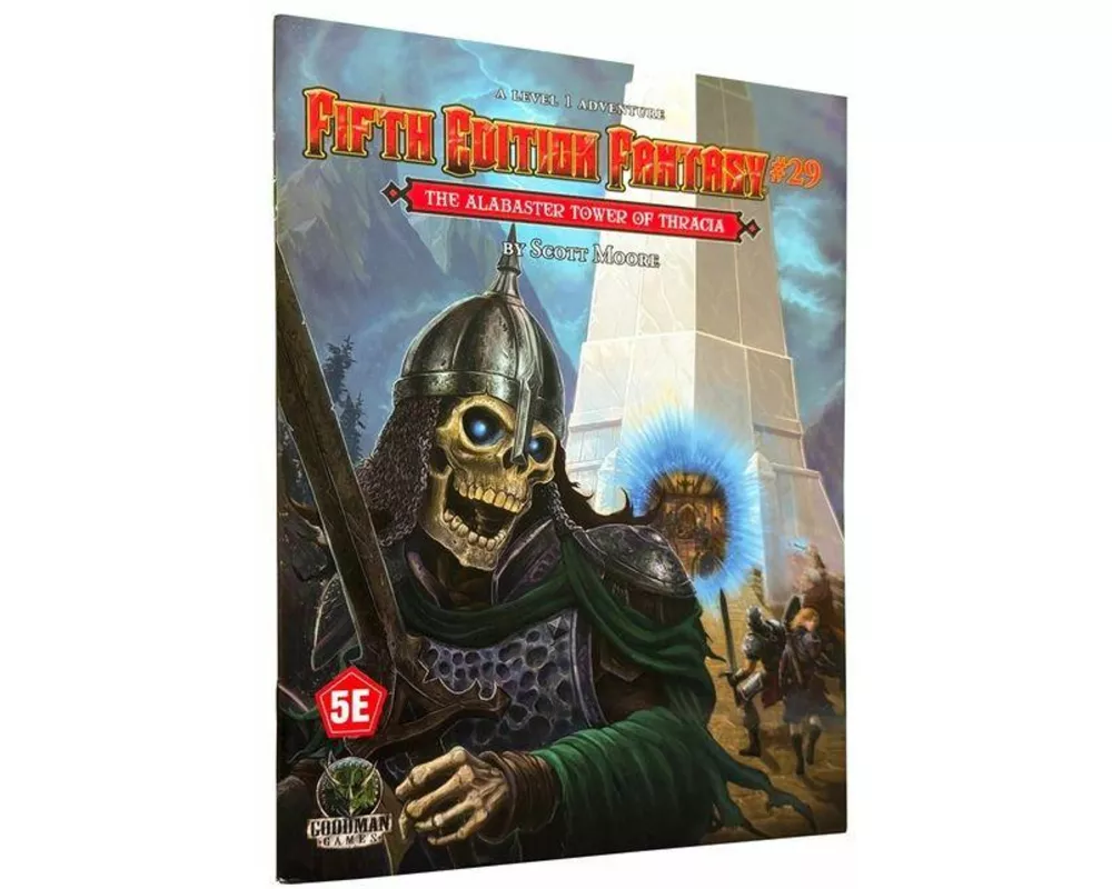 Fifth Edition Fantasy #29: The Alabaster Tower of Thracia (5E)