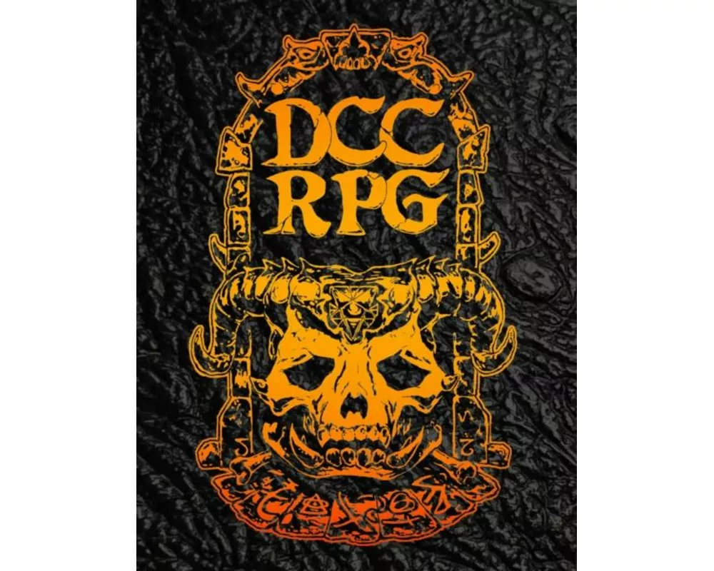 Dungeon Crawl Classics Core Rulebook—Demon Skull Monster Hide Edition
