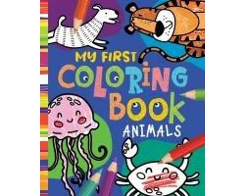 My First Coloring Book: Animals