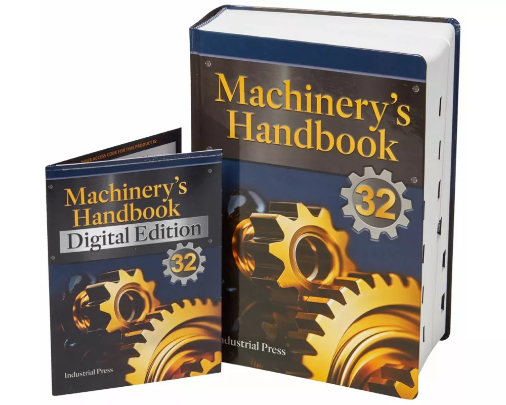 Machinery's Handbook & Digital Edition Combo: Large Print