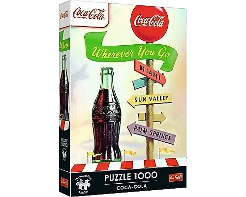 Puzzle Premium Plus 1000 - Coca / Fanta / Sprite