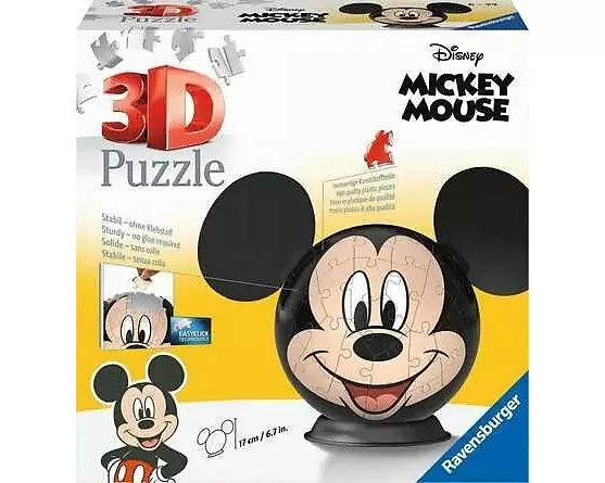 Lizenz 3 D Puzzle - Mickey Maus