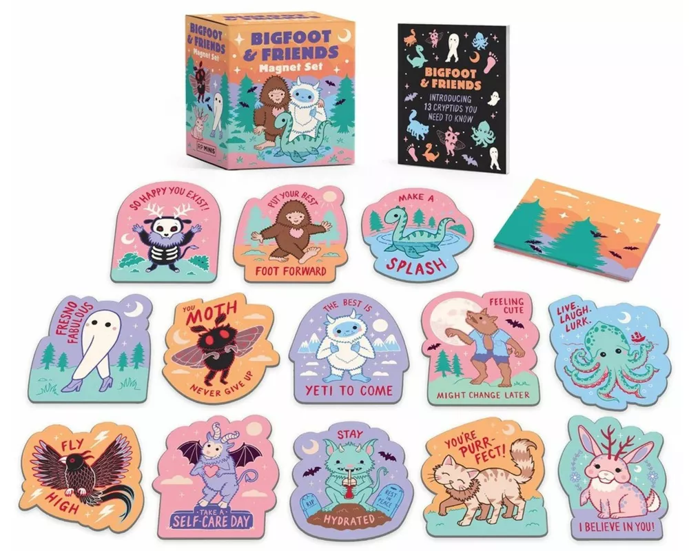 Bigfoot & Friends Magnet Set