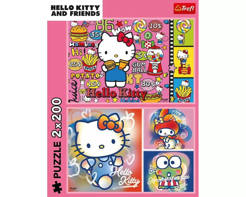 Puzzle 2 x 200 - Hello Kitty