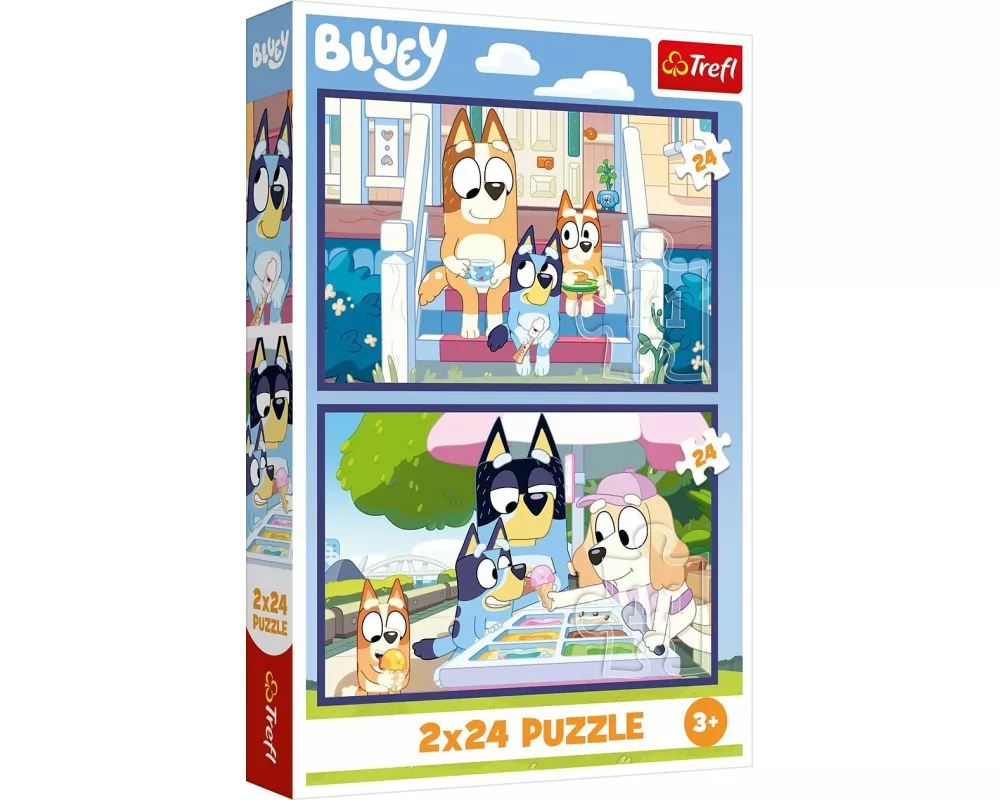 Puzzle 2 x 24 – Bluey
