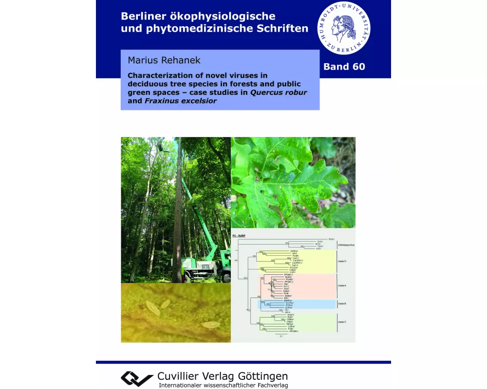 Characterization of novel viruses in deciduous tree species in forests and public green spaces - case studies in Quercus robur and Fraxinus excelsior