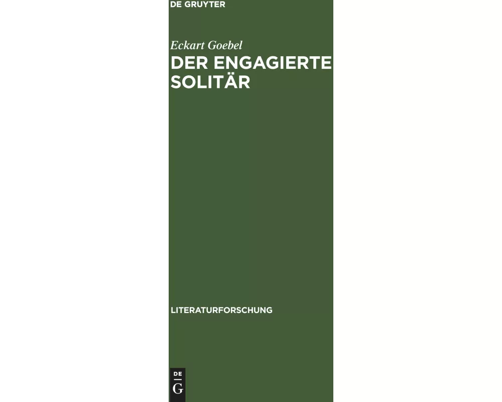 Der engagierte Solitär