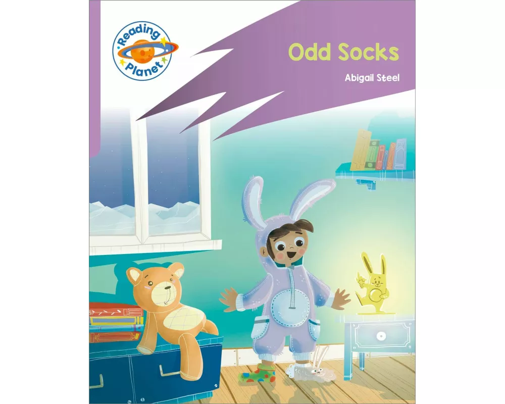 Reading Planet: Rocket Phonics - First Steps - Odd Socks (Lilac Plus)
