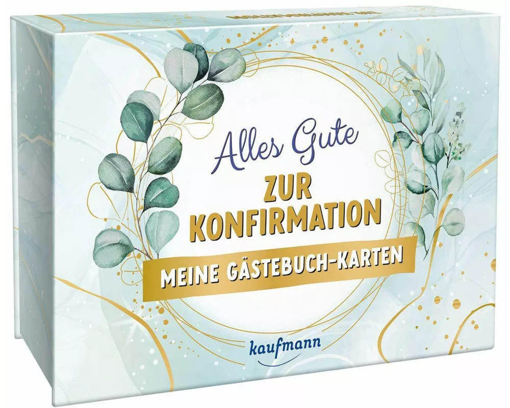 Meine Gästebuch-Karten zur Konfirmation