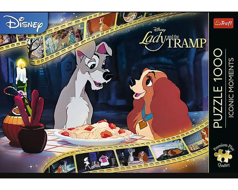 Puzzle Premium Plus 1000 - Disney Susi und Strolch