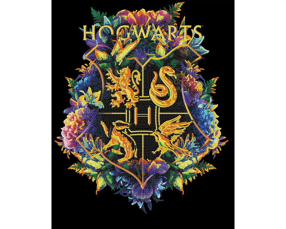Diamond Painting Hogwarts Wappen