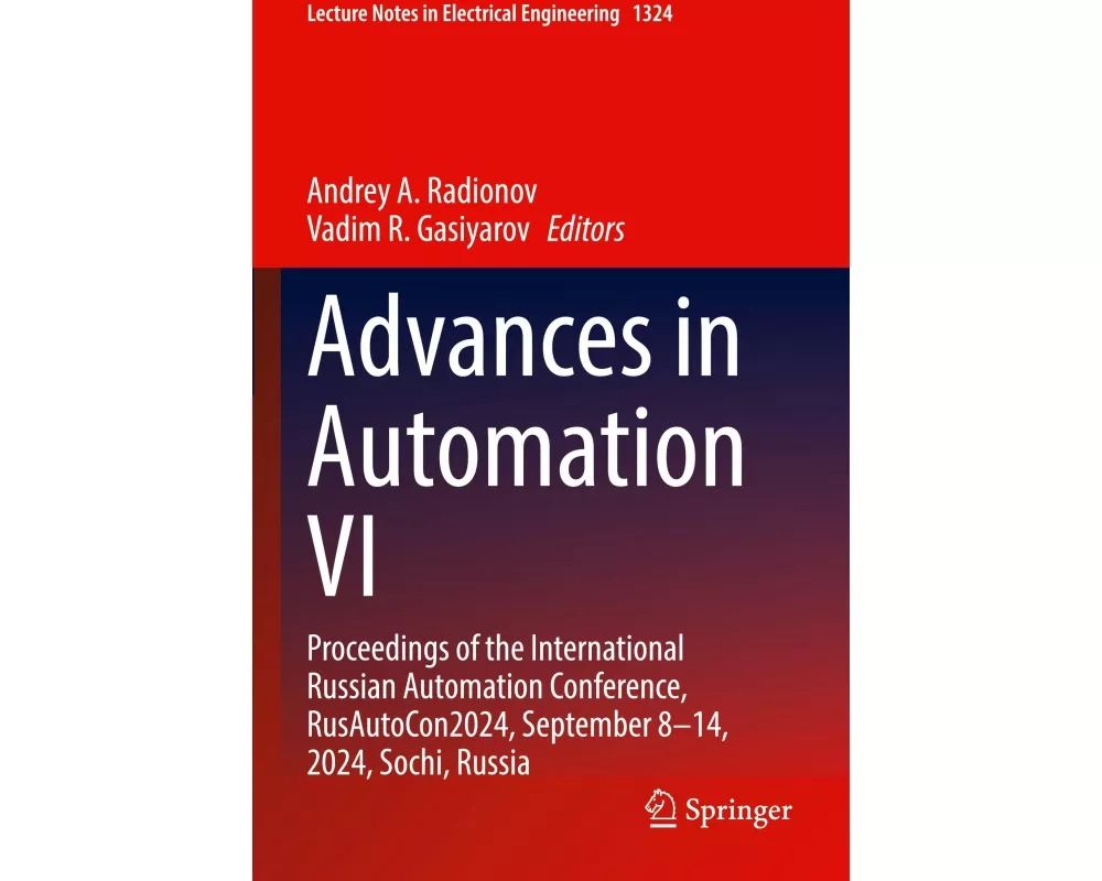 Advances in Automation VI