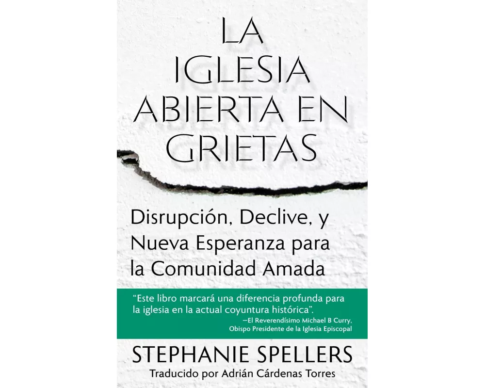 La iglesia abierta en grietas