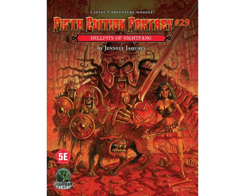 Fifth Edition Fantasy #30: Hellpits of Nightfang (5E)