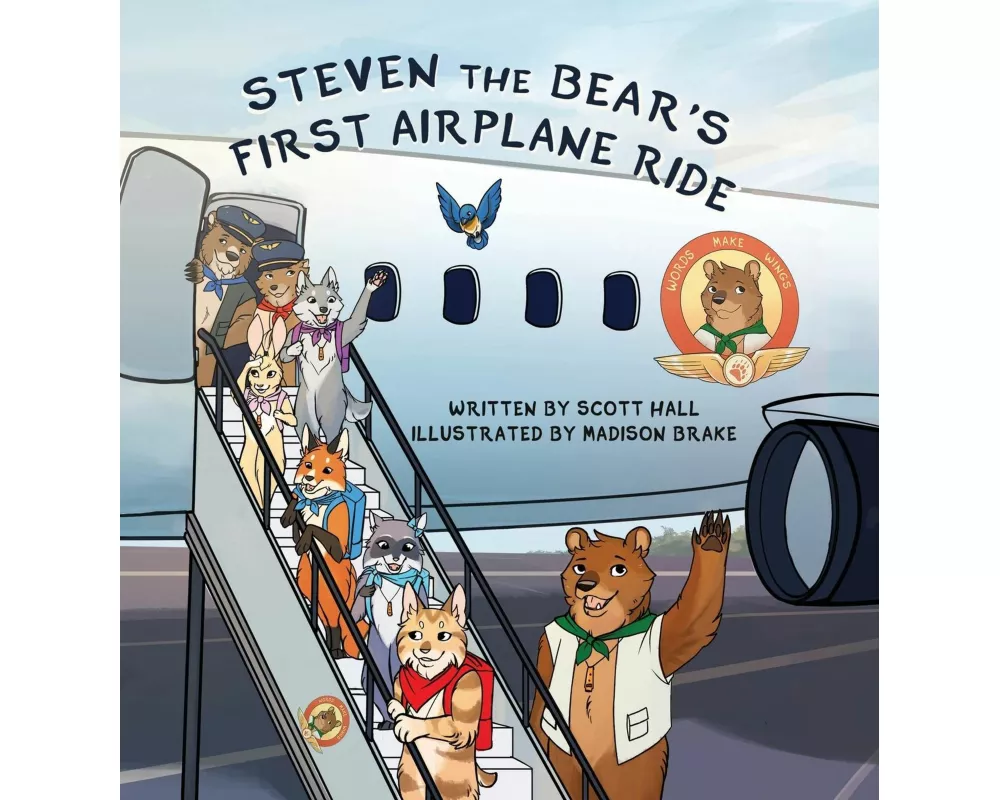Steven the Bear’s First Airplane Ride