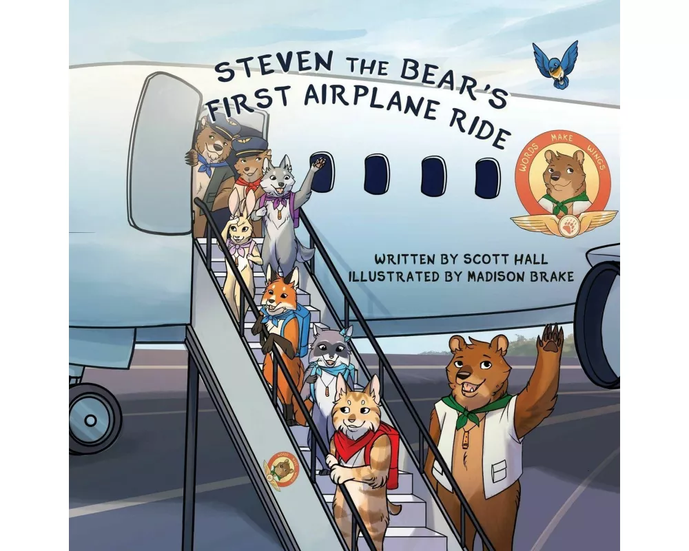 Steven the Bear’s First Airplane Ride