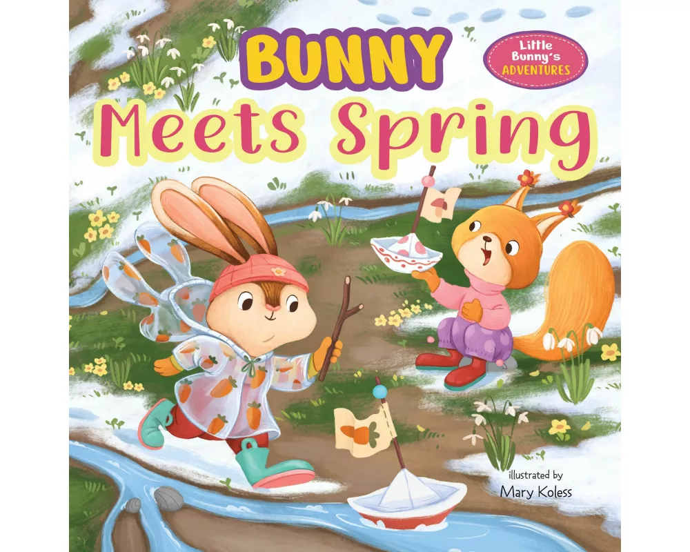 Bunny Meets Spring