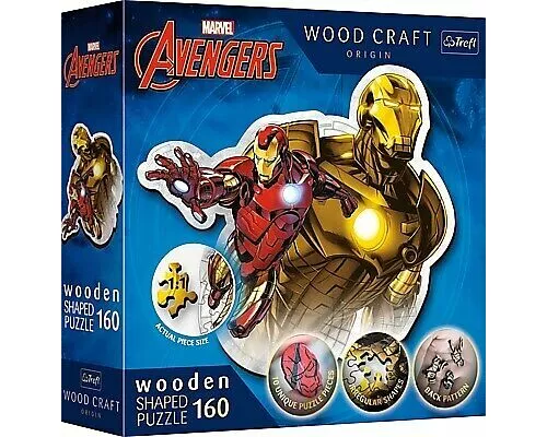 Holz Puzzle Sonderform 160 - Iron Man