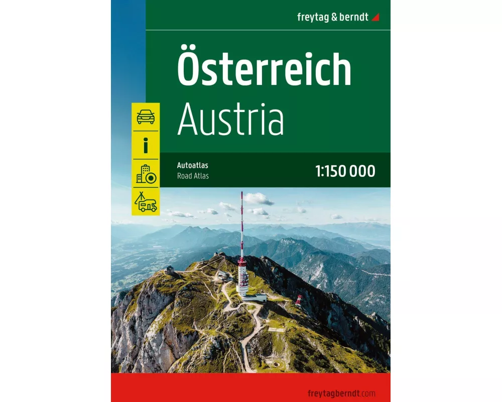 freytag & berndt Autoatlas Österreich Supertouring 1:150.000