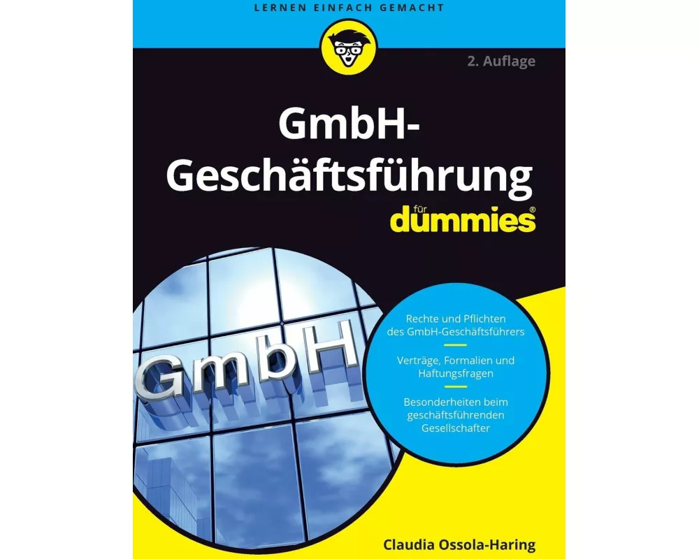 GmbH-Geschäftsführung für Dummies