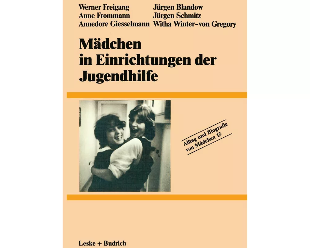 Mädchen in Einrichtungen der Jugendhilfe
