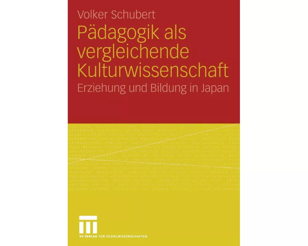 Pädagogik als vergleichende Kulturwissenschaft