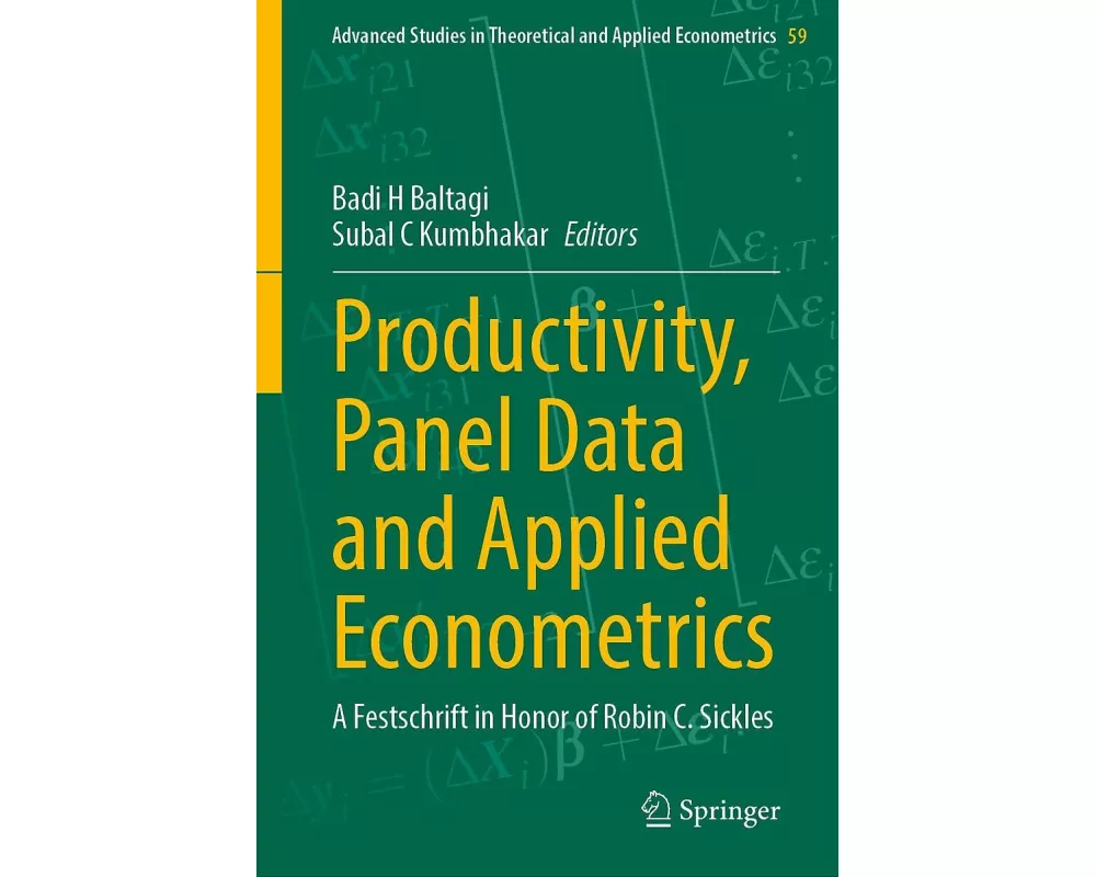 Productivity, Panel Data and Applied Econometrics