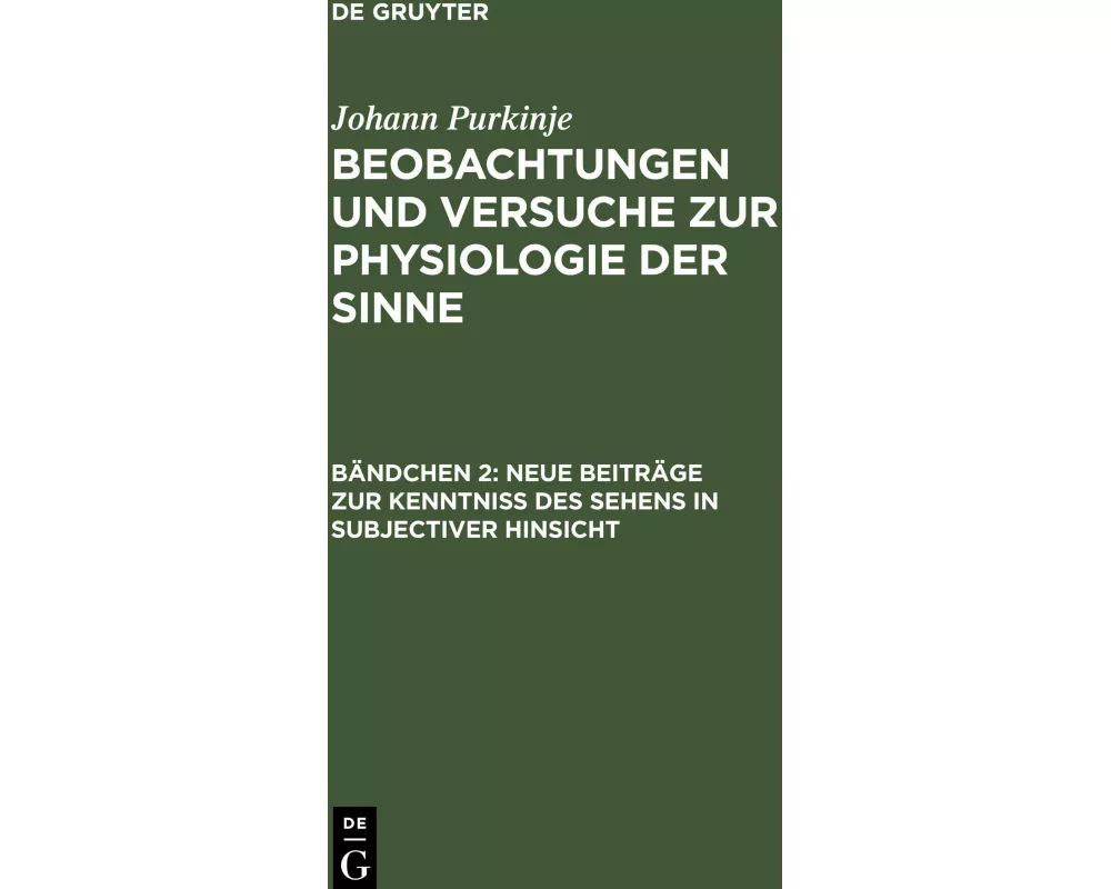 Neue Beiträge zur Kenntniss des Sehens in subjectiver Hinsicht
