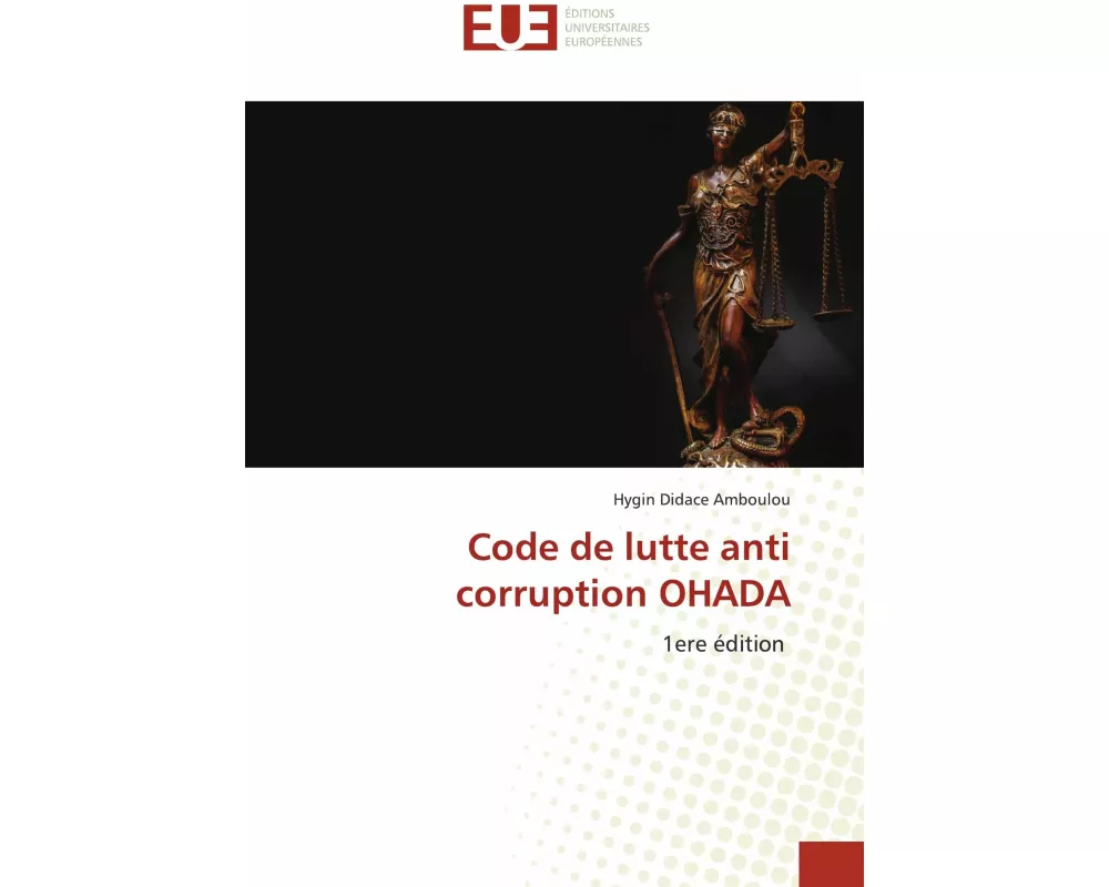 Code de lutte anti corruption OHADA