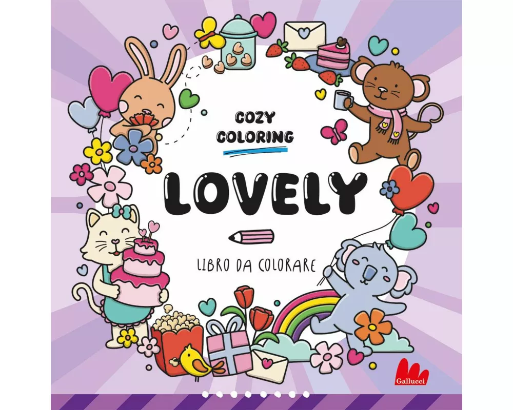 Lovely. Cozy coloring book