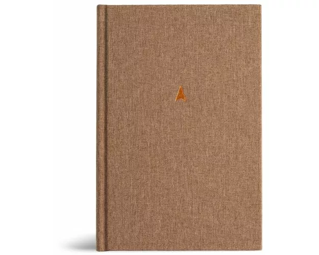 CSB Men's Daily Bible, Brown Cloth Over Board