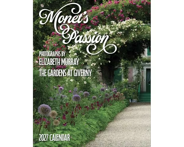 Monet's Passion: The Gardens at Giverny 2027 Mini Wall Calendar