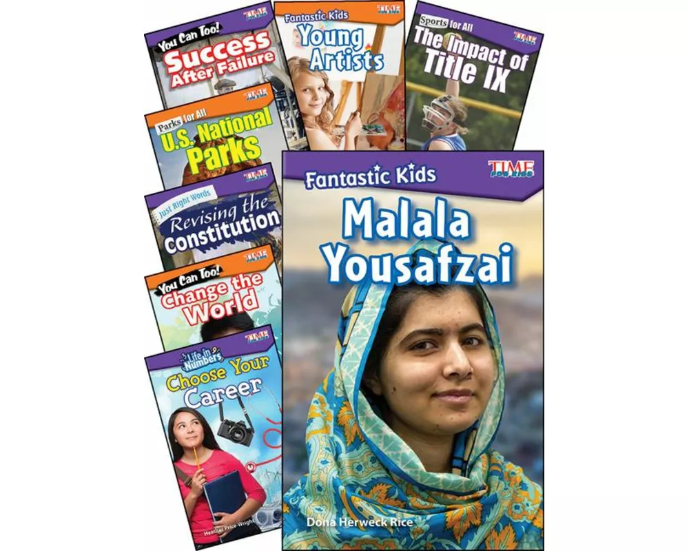TIME FOR KIDS Social Studies Grades 4-5, 8-Book Set