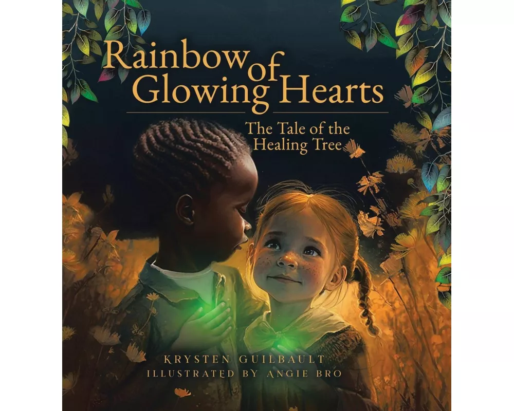 Rainbow of Glowing Hearts