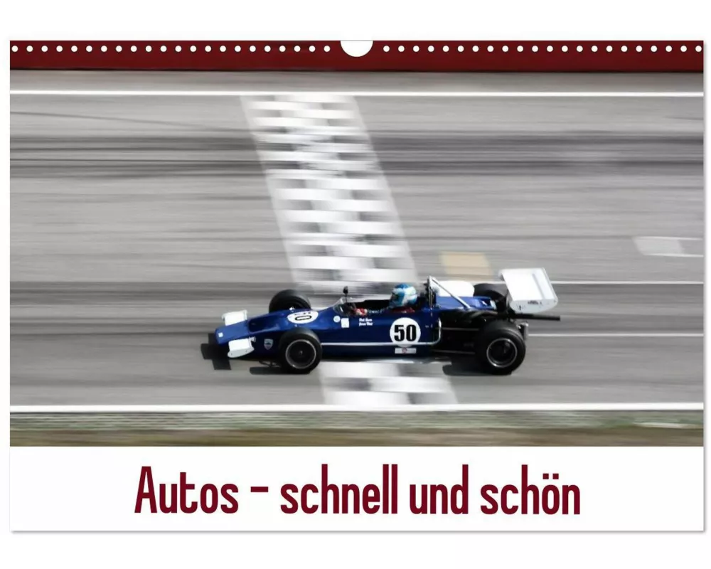 Autos - schnell und schön (Wandkalender 2027 DIN A3 quer), CALVENDO Monatskalender