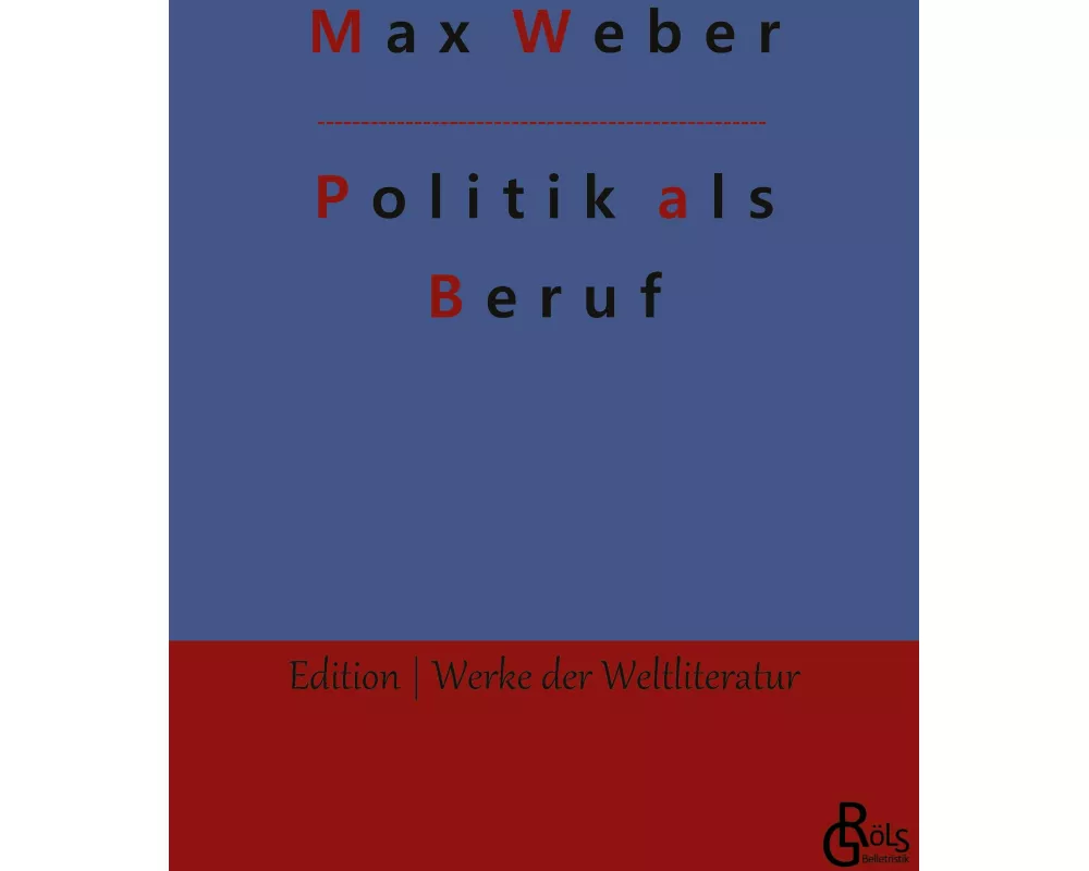 Politik als Beruf