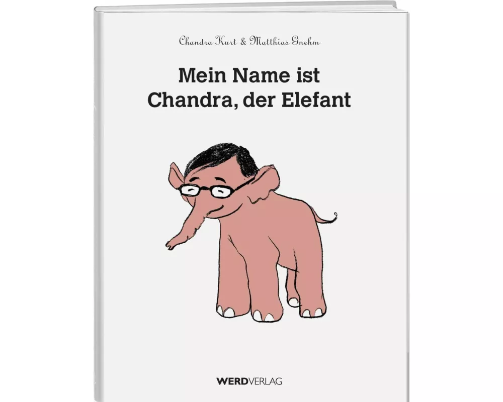 Mein Name ist Chandra, der Elefant