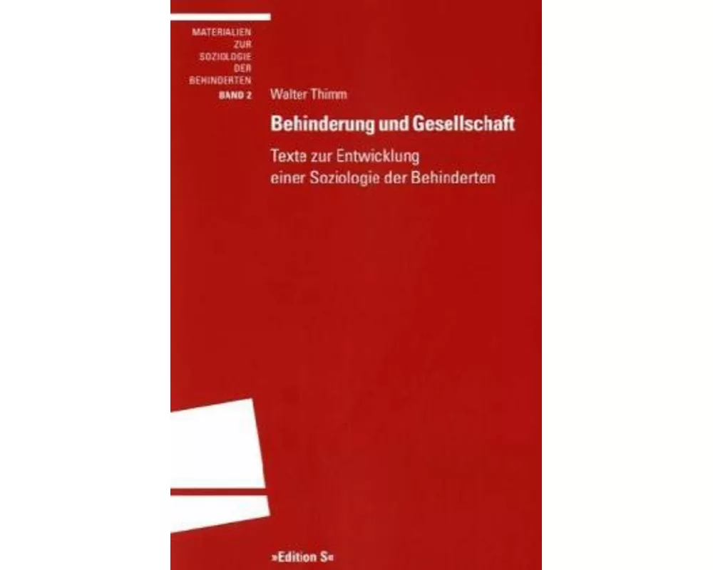 Behinderung und Gesellschaft